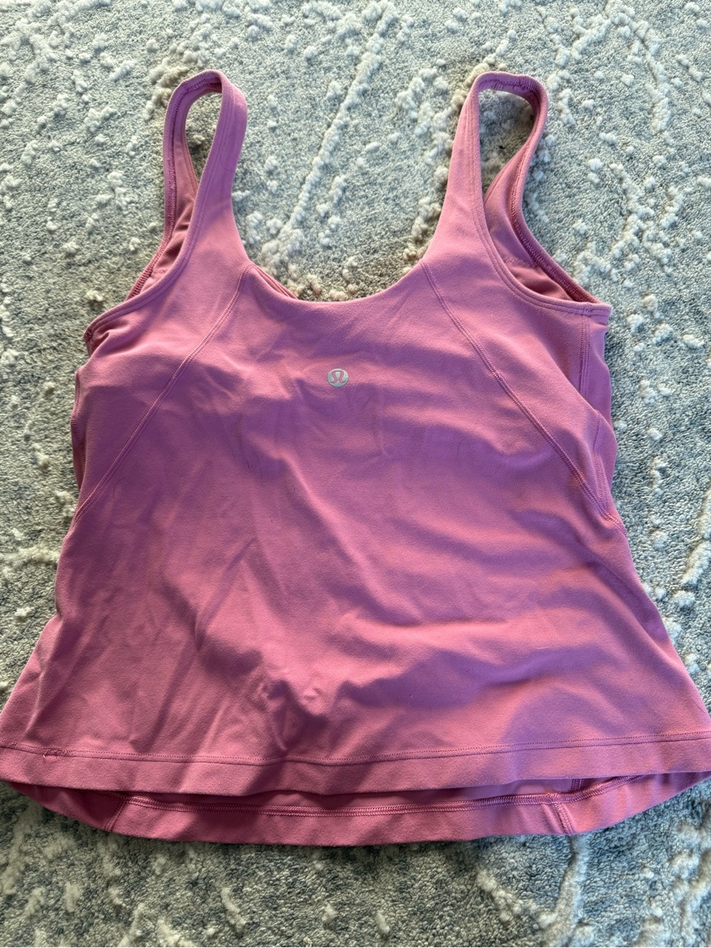 lululemon athletica Mauve Pink Scoop Neck Athletic Tank